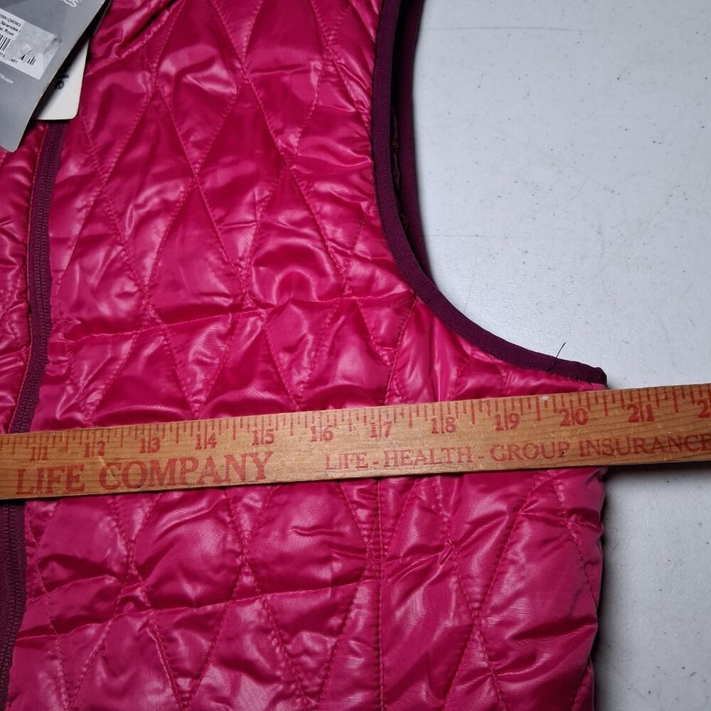 Gander Mountain Guide Series Vest Large Lilac Rose Reversible Quilted Reversible - Picture 9 of 15